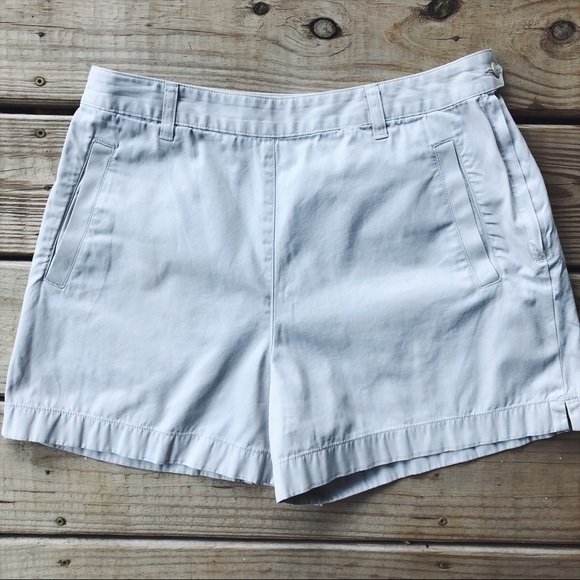 Ann Taylor Pants - Ann Taylor High Waisted Khaki Shorts